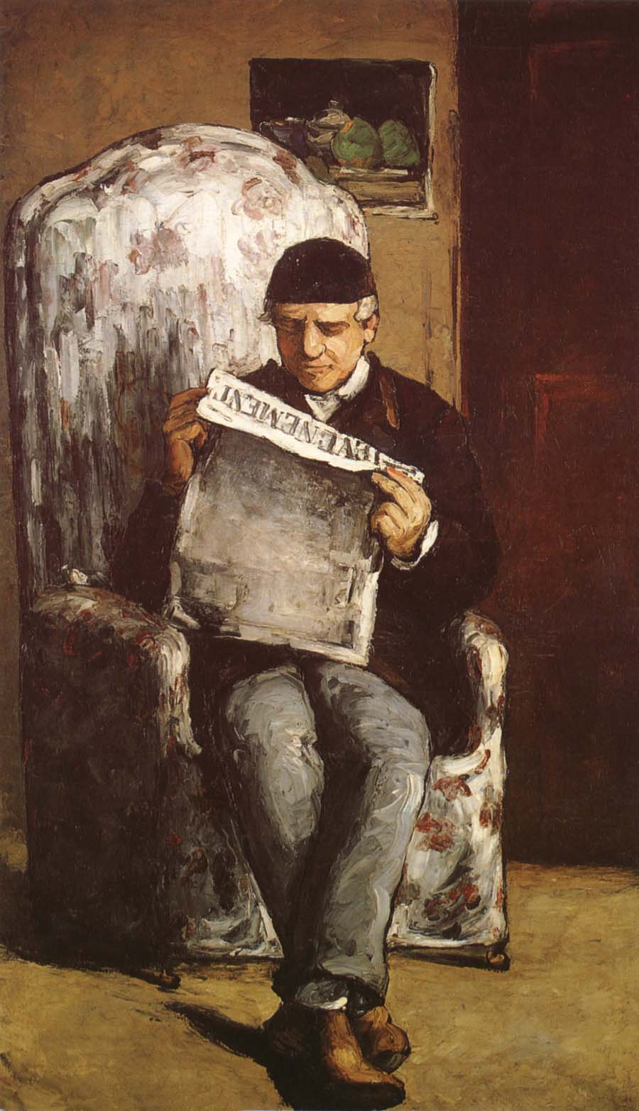 Paul Cezanne Konstnarens father